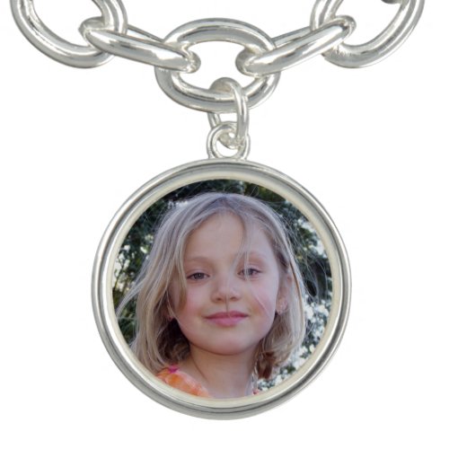 Custom Photo Charm Bracelet