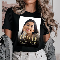 Custom Photo Cheers 21st Birthday Party