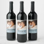Custom Photo Cheers First Mother's Day Wine Label