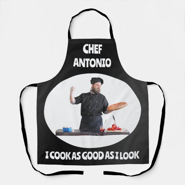 Custom Photo Chef Apron (Front)