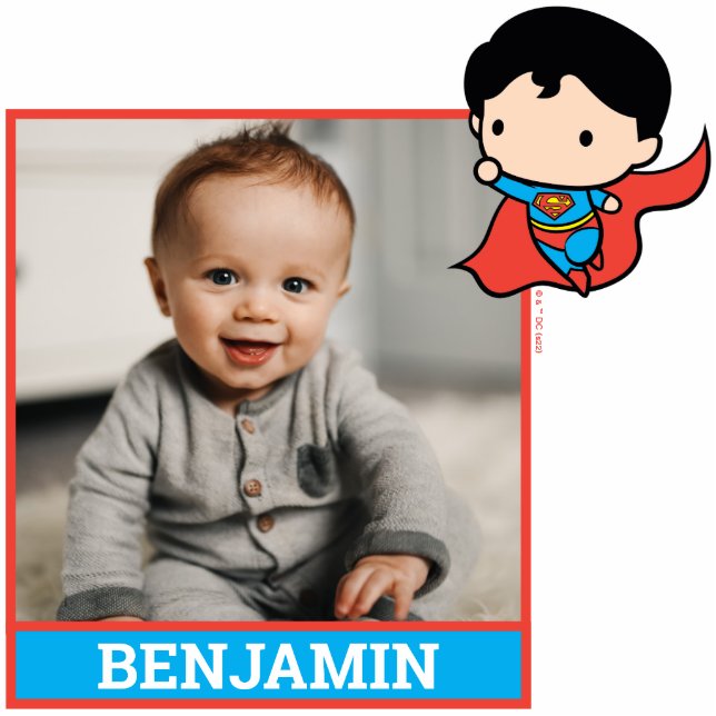 Custom Photo Chibi Superman Cutout (Front)