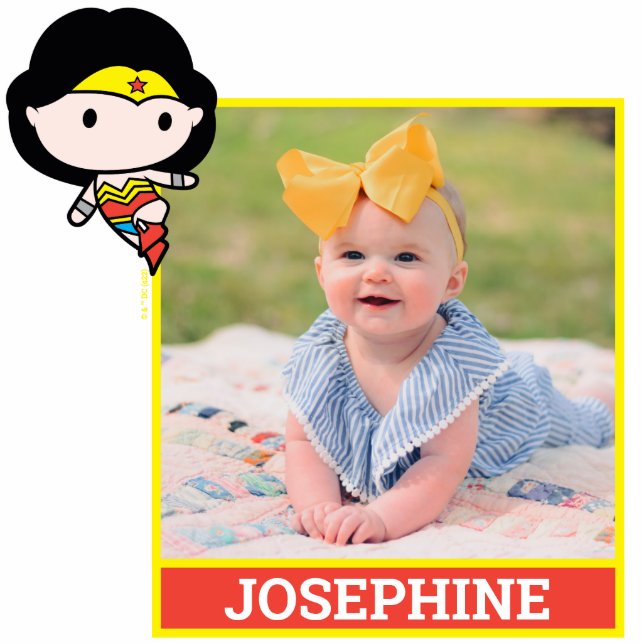 Custom Photo Chibi Wonder Woman Cutout (Front)