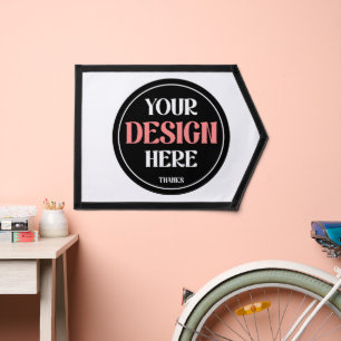 Custom Photo Christmas Decor   Unique Pennant