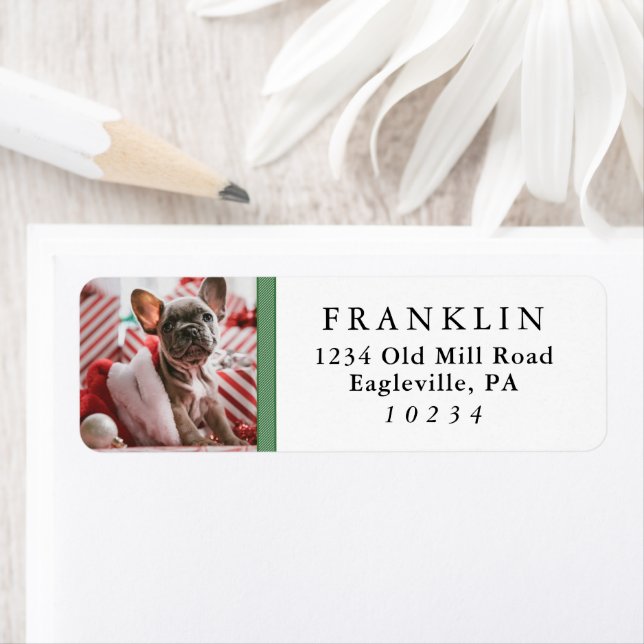 Custom Photo Classic Return Address  Label (Insitu)