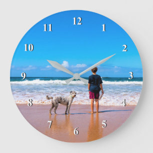 Custom Photo Clock Design Your Own Photos