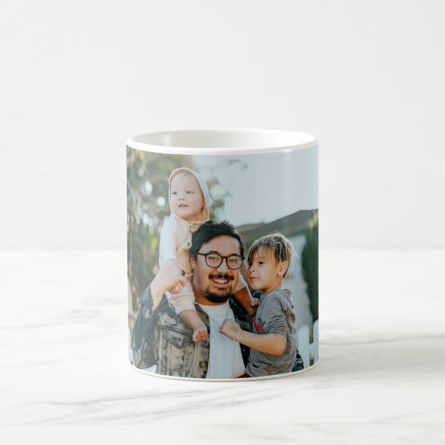 Custom Photo Coffee Mug (Center)