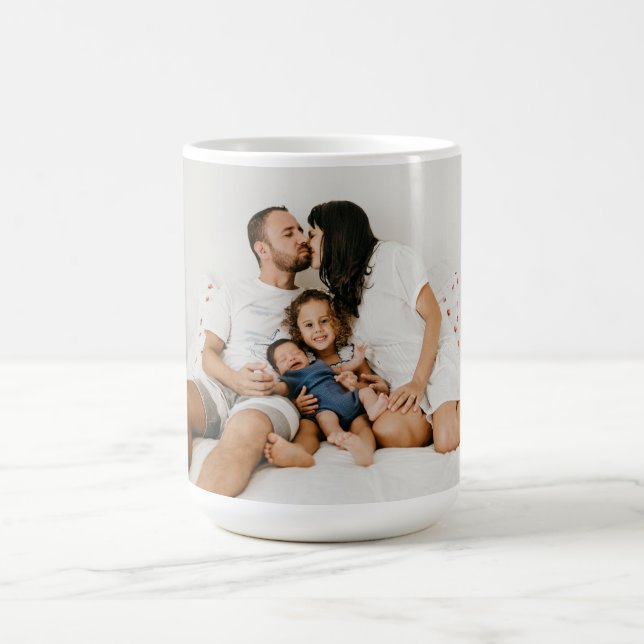Custom Photo Coffee Mug (Center)