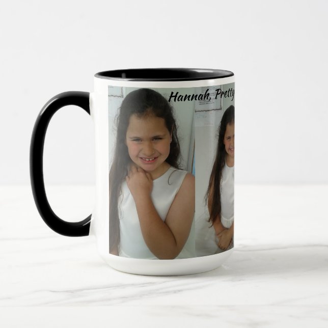 Custom Photo Coffee Mug 15oz By EditorsPick (Left)