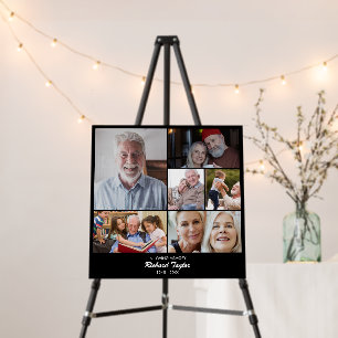 Custom Photo Collage 6 Pictures 12x12 18x18 24x24 Foam Board