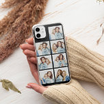 Custom Photo Collage 7 Square Photos Black iPhone 13 Case<br><div class="desc">Easily customize this photo collage design by replacing the seven sample images with your favorite square photos. Keep the black background or choose a different color by clicking "Customize Further" on the "Personalize" menu.</div>
