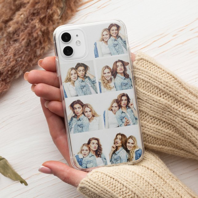 Custom Photo Collage 7 Square Photos White Case-Mate iPhone Case (Creator Uploaded)