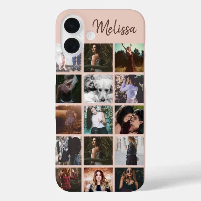 Custom Photo Collage and Name Friends Memories Case-Mate iPhone