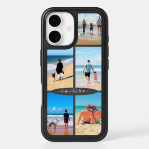 Custom Photo Collage and Text iPhone Case