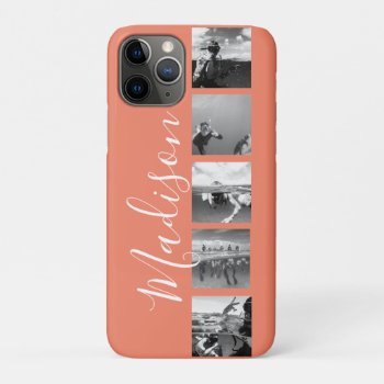 Custom Photo Collage Beach Iphone / Ipad Case by Team_Lawrence at Zazzle