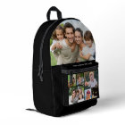 Custom Photo Collage Black