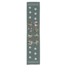 Custom Photo Collage Cats green