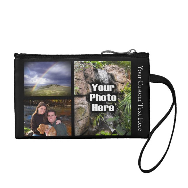 Custom Photo Collage Coin Wallet (Front)
