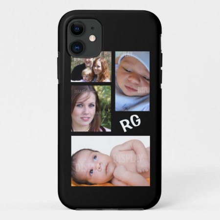 Custom Photo Collage Customizable Iphone 11 Case