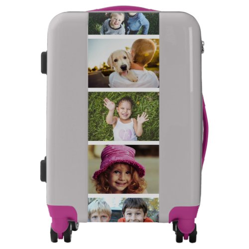 Custom Photo Collage Design Your Own Upload Image Luggage
