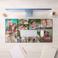 Custom Photo Collage Desk Mat | Zazzle
