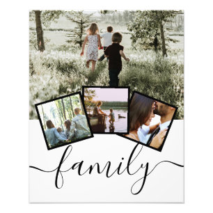 Custom Photo Collage Family Personalized Custom Print