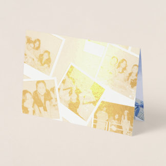 Custom Photo Collage Father's Day Greeting Card
