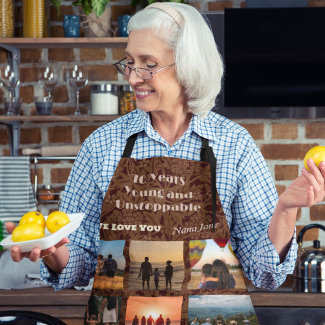 Custom Photo Collage Gifts for 70 Year Old Woman