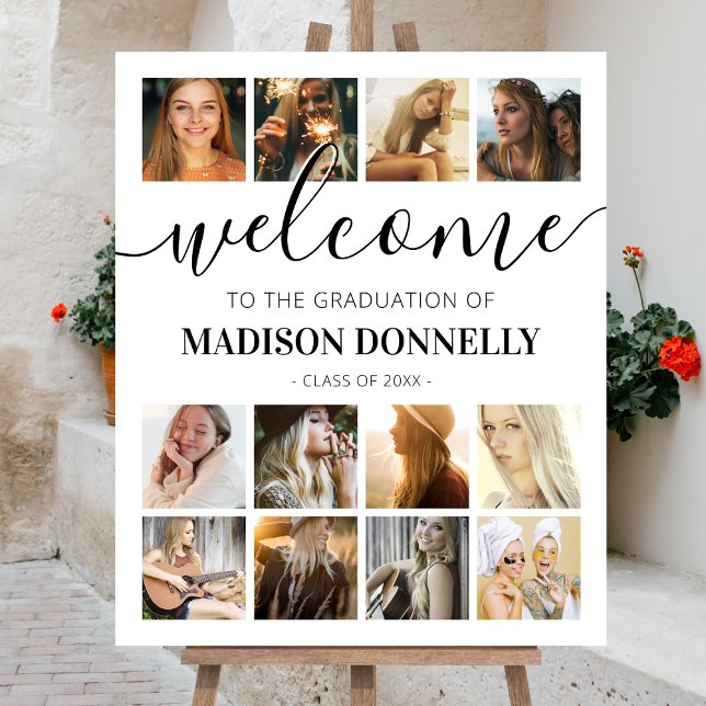 Custom Photo Collage Graduate Welcome Foam Board (Creator Uploaded)