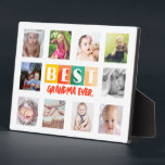 Custom Photo Collage Grandma Gifts Personalized  Plaque<br><div class="desc">Custom Photo Collage Grandma Gifts Personalized</div>