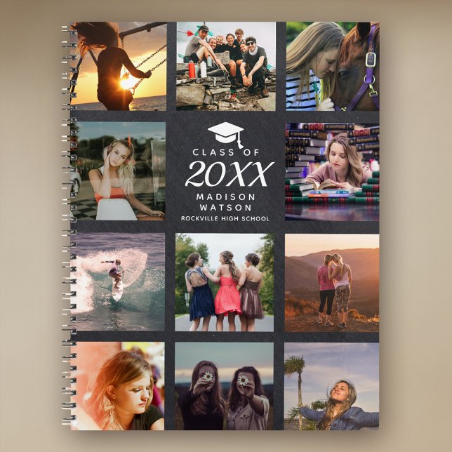 Custom Photo Collage Instagram Class Of Grad Planner (Creator Uploaded)