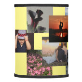 Custom Photo Collage Lampshade (Left)