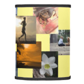 Custom Photo Collage Lampshade (Right)
