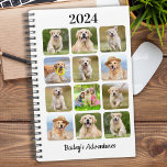 Custom Photo Collage Modern Create Your Own 2023  Planner<br><div class="desc">Custom photo collage calendar planner. Our fun photo planner has 11 photos to personalize and name. Design is on front and back. Customize with family photos, favorite kids pictures, pet photos, and all your dog photos! COPYRIGHT © 2022 Judy Burrows, Black Dog Art - All Rights Reserved. Custom Photo Collage...</div>