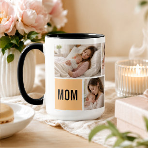 Custom Photo Collage Mother’s Day   Personalized  Mug