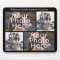 Custom Photo Collage Mousepad Add 4 Photos +Title