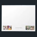 Custom Photo Collage "Name's Posse" Cute  Notepad<br><div class="desc">Cute 4 photo collage.  Person's name posse.</div>