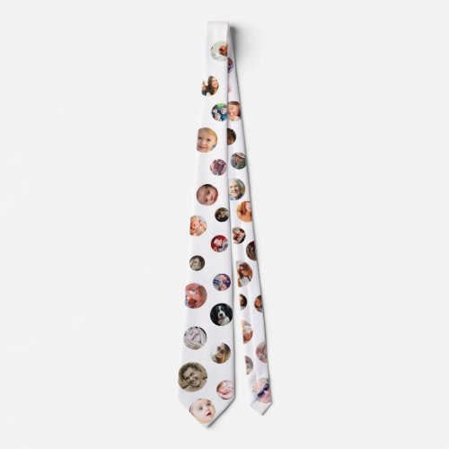 Custom Photo Collage Neck Tie