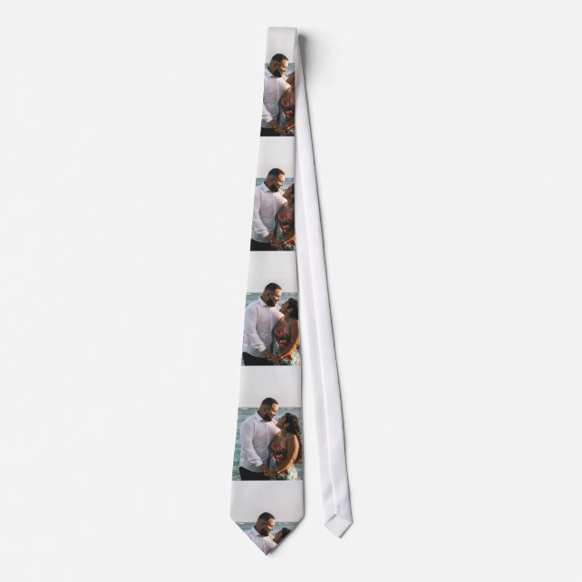 Custom Photo Collage Neck Tie (Front)