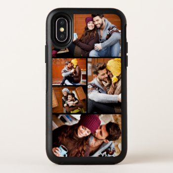 Custom Photo Collage Otterbox Symmetry Iphone X Case by pinkbox at Zazzle