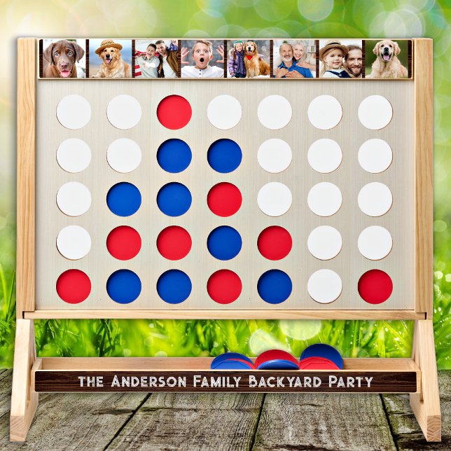 Custom Photo Collage Personalized Family Jumbo  Fast Four (Creator Uploaded)