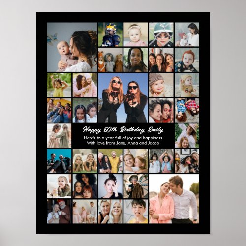 Custom Photo Collage Personalized Gift