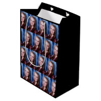 Custom Photo Collage Personalized Medium Gift Bag