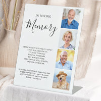Custom Photo Collage Personalized Wedding Memorial