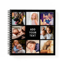 Custom Photo Collage Scrapbook Notebook Custom Photo Collage Scrapbook Notebook