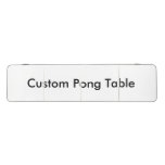 Custom Photo Collage Simple Template Pong Table at Zazzle