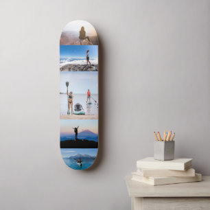 Custom Photo Collage Skateboard Deck