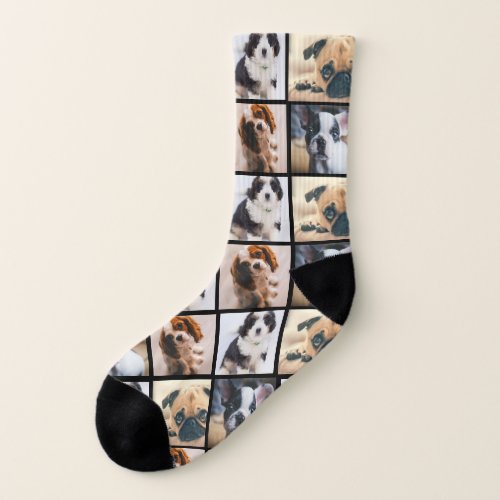 Custom photo collage socks