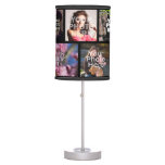 Custom Photo Collage Table Lamp