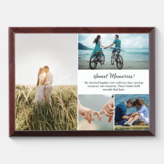 Custom Photo Collage Template Gift | DP7 Award Plaque