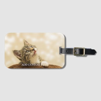 Custom Photo Collage Template Simple Luggage Tag by ReligiousStore at Zazzle